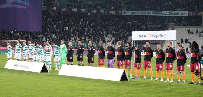 Spor Toto Süper Lig: Konyaspor: 2 - Galatasaray: 0 (Maç Devam Ediyor)
