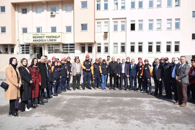 Tuzla’da 59 Bin 600 Öğrencinin Katılımıyla Deprem Tatbikatı Yapıldı