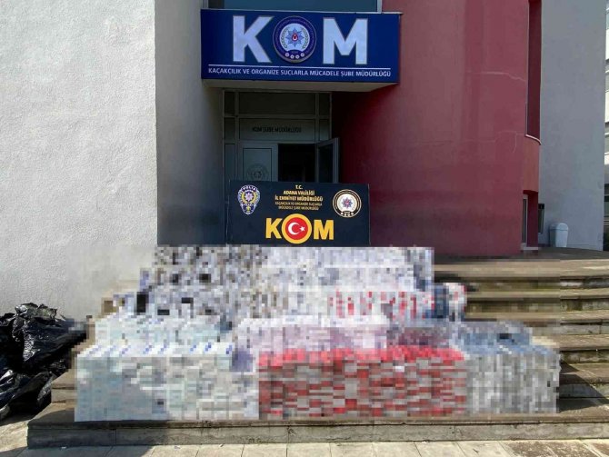 Meyve-sebze Kasası Taşıyan Kamyondan 17 Bin 450 Paket Kaçak Sigara Çıktı