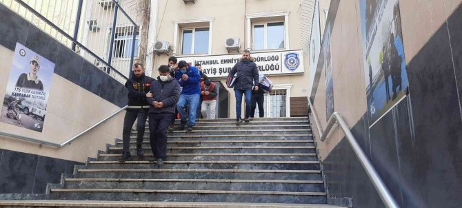 İ̇stanbul’da 23 Ayrı Oto Hırsızlığı Yapan Şahıslar Yakalandı