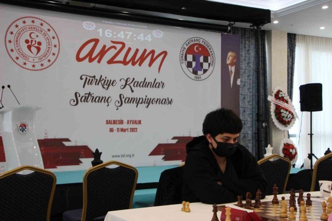 Türkiye Kadınlar Satranç Şampiyonası Başladı