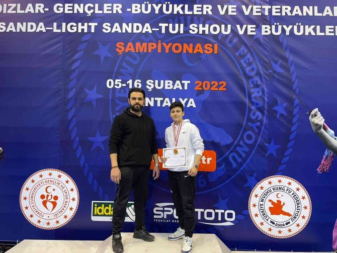 Wushu Kung Fu Türkiye Şampiyonasından Bartın Üniversitesine 2 Altın Madalya