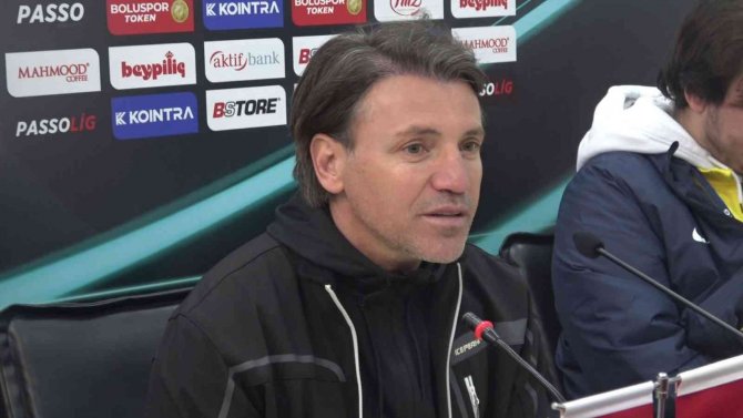 Boluspor - Bursaspor Maçının Ardından