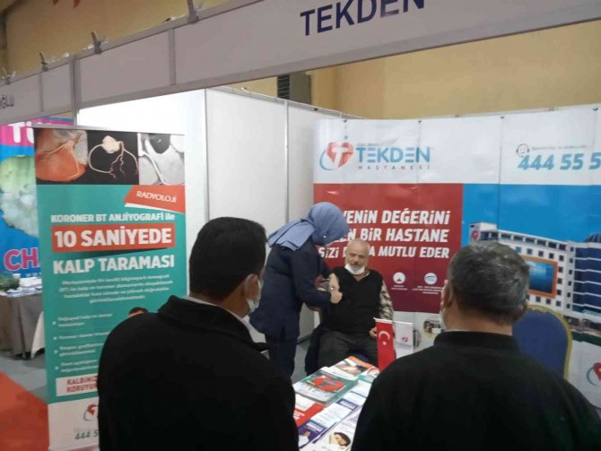 Fuarda Özel Denizli Tekden Hastanesi’ne Yoğun İlgi