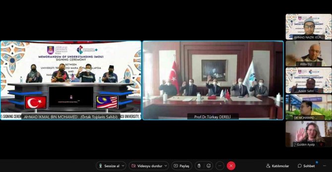 Hkü, Malezya’nın En Büyük Devlet Üniversitesi İle İ̇ş Birliği Yapacak