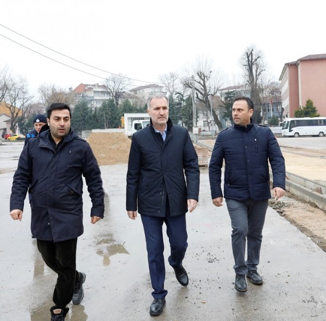 Pazar Yeri Düzenleme Çalışmaları Başladı
