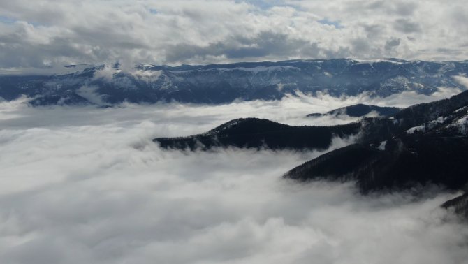 Sis Denizinde Yüzen Trabzon Yaylaları Büyülüyor