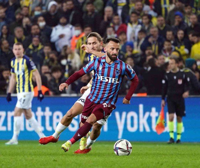 Spor Toto Süper Lig: Fenerbahçe: 1 - Trabzonspor: 1 (Maç Sonucu)