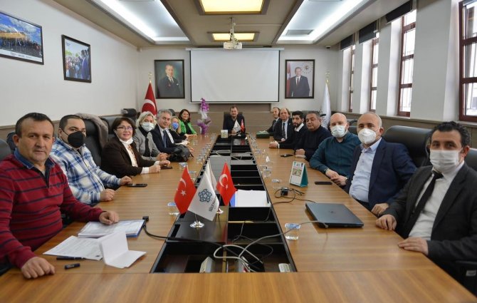 Başkan Yüksel, Yeşilay Tekirdağ Şubesi Yönetimini Ağırladı