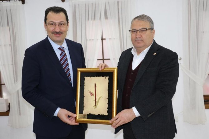 Başkan Çerçi Ak Parti’li Yavuz’u Ağırladı