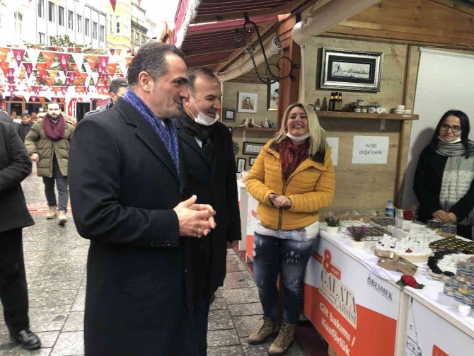 Beyoğlu’nda ’8 Mart Galata Çarşısı’ Açıldı