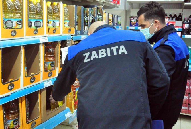 Zincir Marketlere Ayçiçek Yağında Stokçuluk Denetimi