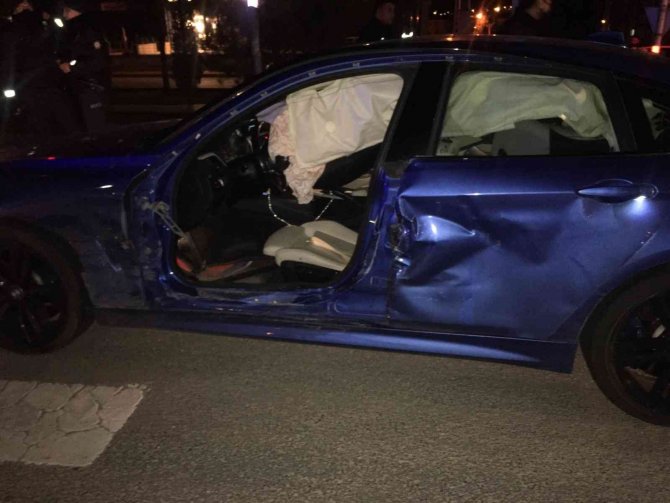 Elazığ’da Trafik Kazası : 1 Yaralı