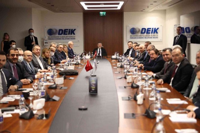 Bakan Nebati, Dei̇k Heyetiyle Bir Araya Geldi