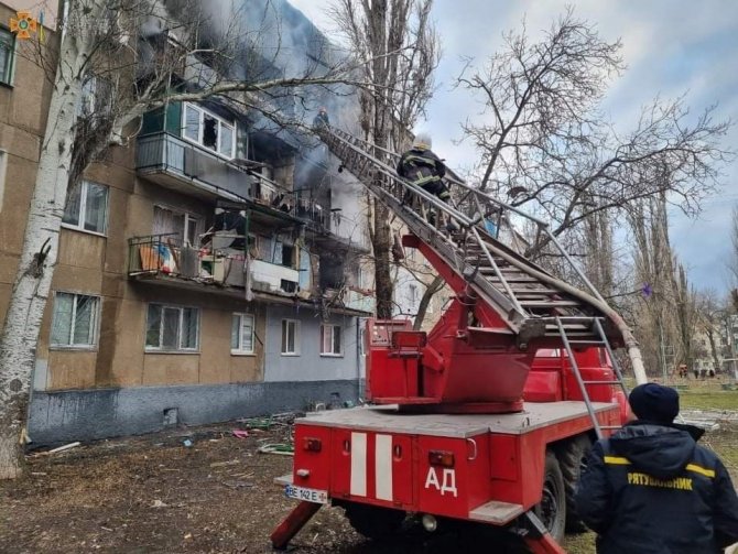 Nikolaev’de Sivil Yerleşim Yerleri Vuruldu