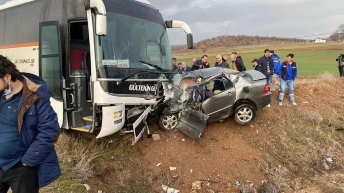 Eskişehir’de Trafik Kazası, 2 Ölü (1)