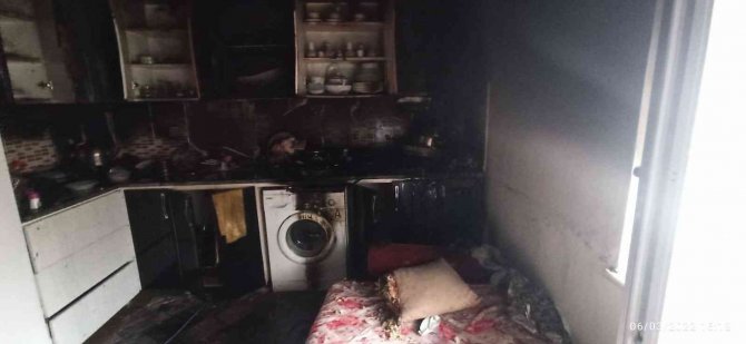 Van’da Korkutan Yangın