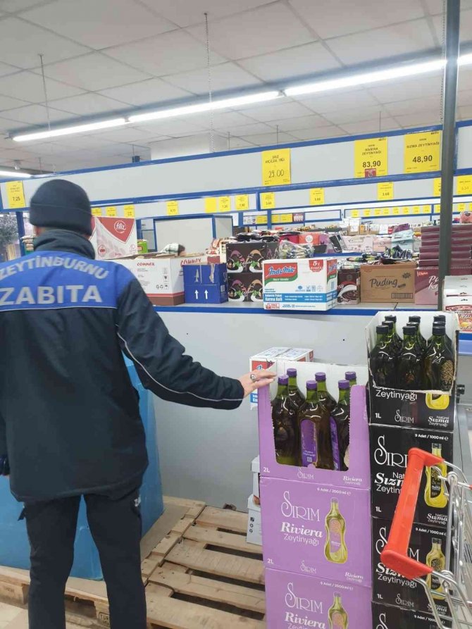 Zeytinburnu’nda Yağ Stokçularına Göz Açtırılmıyor