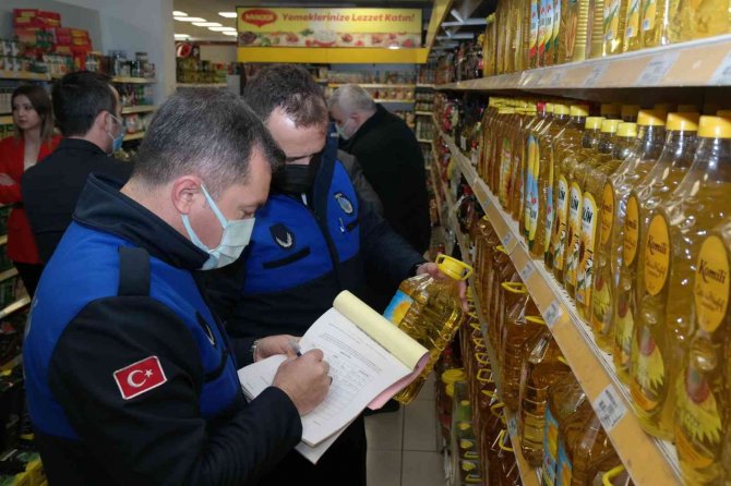 Bursa’da Zabıtadan ‘Yağ’ Denetimi