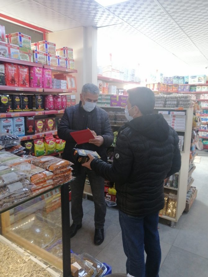 Çayırlı’da Marketlere Fiyat Ve Stok Denetimi
