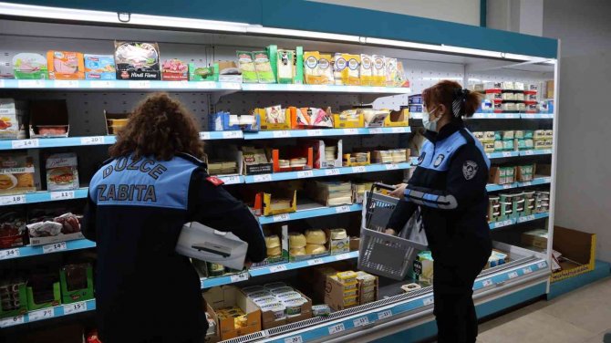 Düzce’de 15 İş Yerinin Raf Ve Kasa Fiyatları Farklı Çıktı