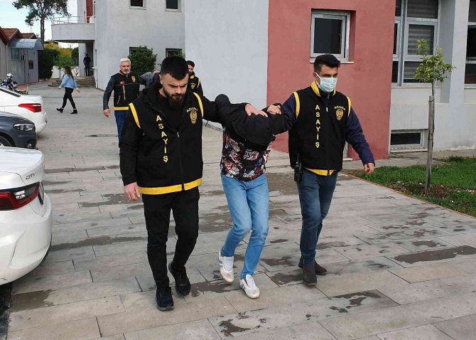 Narenciye Hırsızları Yakalandı