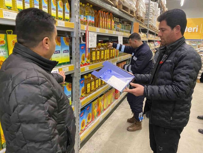 Ağrı’da Zabıtadan Yağ Ve Fahiş Fiyat Denetimi