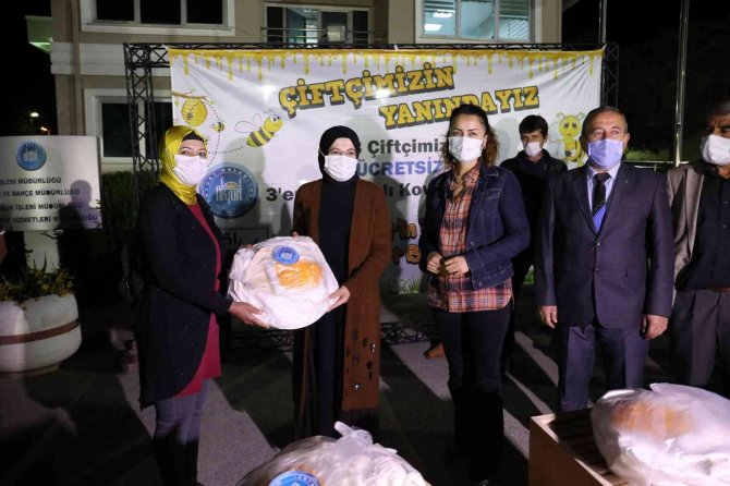 Akyurt’ta Çiftçilere Sebze Fidesi Ve Arılı Kovan Dağıtımı Başlıyor