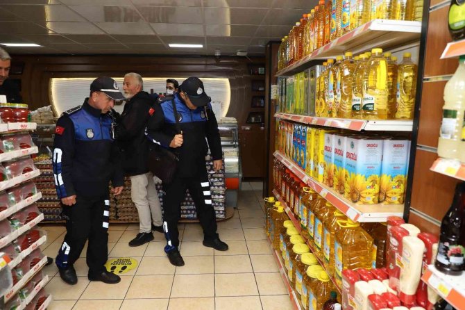 Alanya’da Marketlere Stokçuluk Denetimi