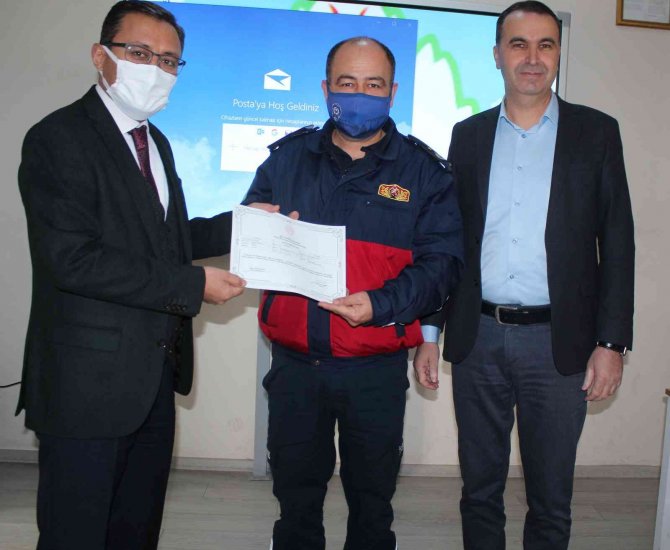 İ̇tfaiye Çalışanları Sertifikalarını Aldı