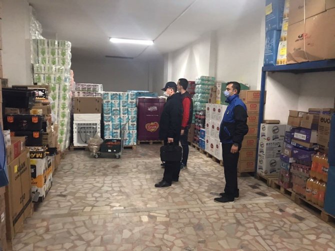 Edremit Zabıtadan Stok Yağ Denetimi