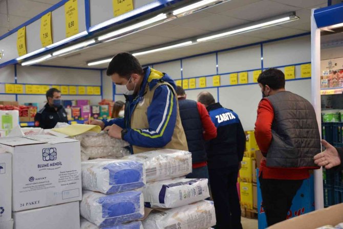 Erzurum’da ‘Stokçuluk’ Ve ‘Fahiş Fiyat’ Denetimi