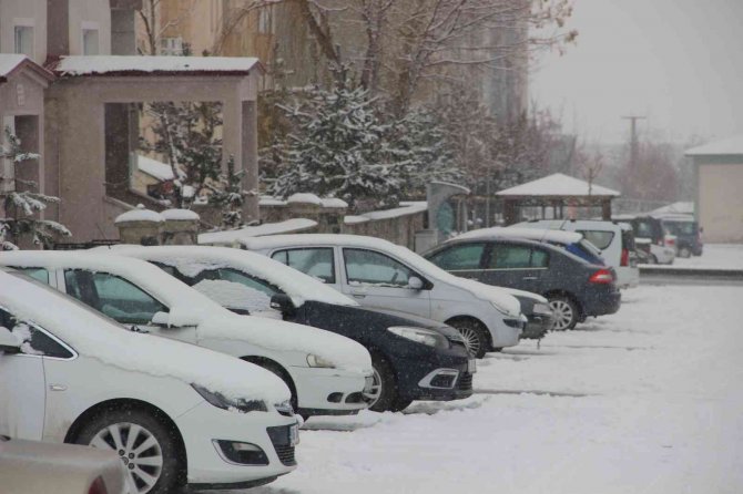 Erzurum’da Kar
