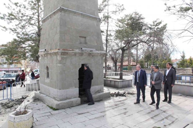 Tarihî Sungurlu Saat Kulesi Restore Edilecek