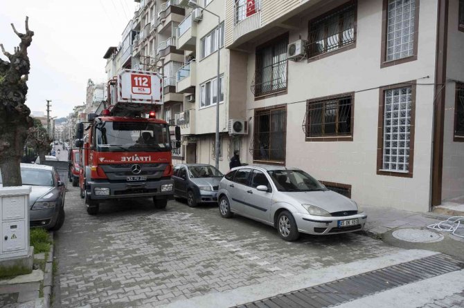 Manisa’da Korkutan Ev Yangını