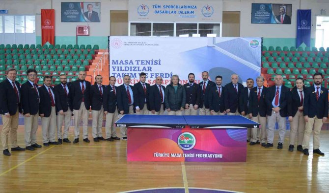 Masa Tenisi Şampiyonası Sona Erdi