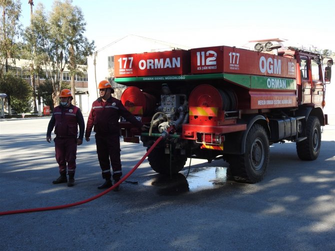 Mersin’de Orman Yangınlarıyla Mücadele Eğitimleri Tamamlandı