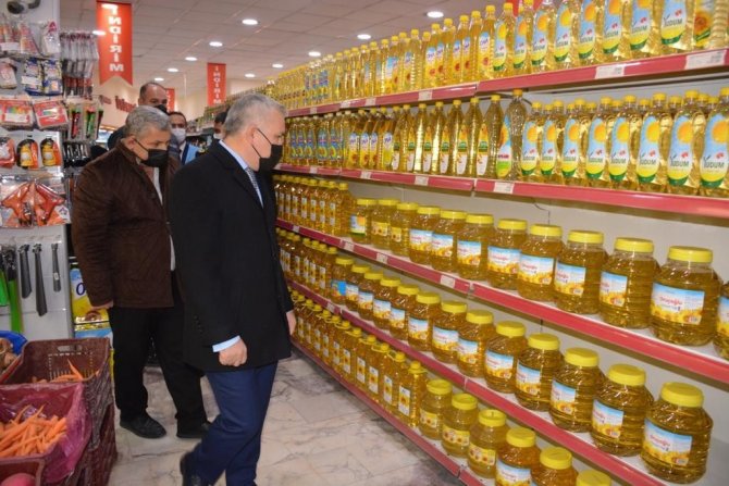 Valinin Market Denetiminde İki Market Hakkında İnceleme Başlatıldı