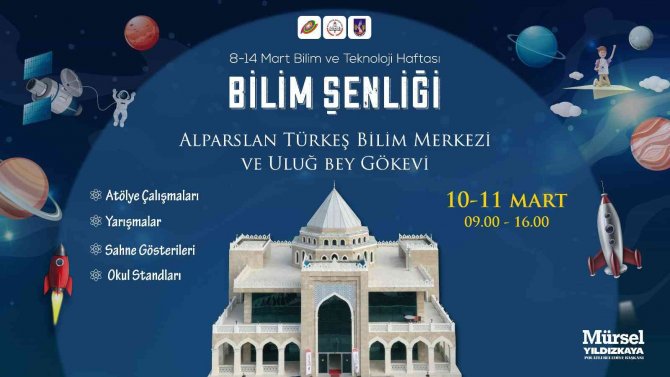 Alparslan Türkeş Bilim Merkezi’nde Bilim Ve Teknoloji Haftası Coşkusu