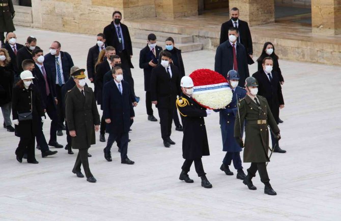 İ̇srail Cumhurbaşkanı Herzog’dan Anıtkabir’e Ziyaret