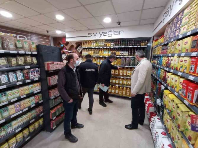Kütahya’daki Zincir Marketlerde Denetim