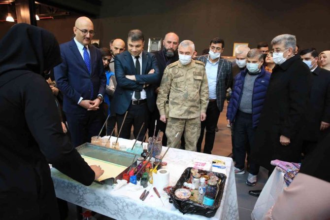 Kültür Ve Turizm İ̇l Müdürlüğünden Kadınlar Günü Sergisi