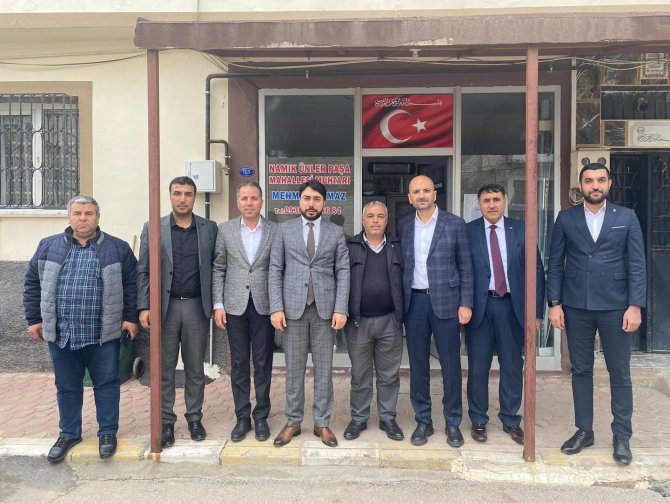 Ak Partililer ’Den Mahalle Muhtarlarına Ziyaret