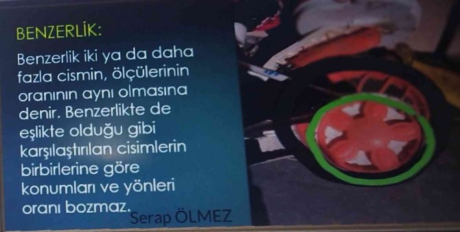 Anadolu Lisesi’nde, "Matematik Her Yerde” İsimli Sanal Fotoğraf Sergisi