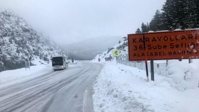 Antalya-konya Karayolunda Trafik Normale Döndü
