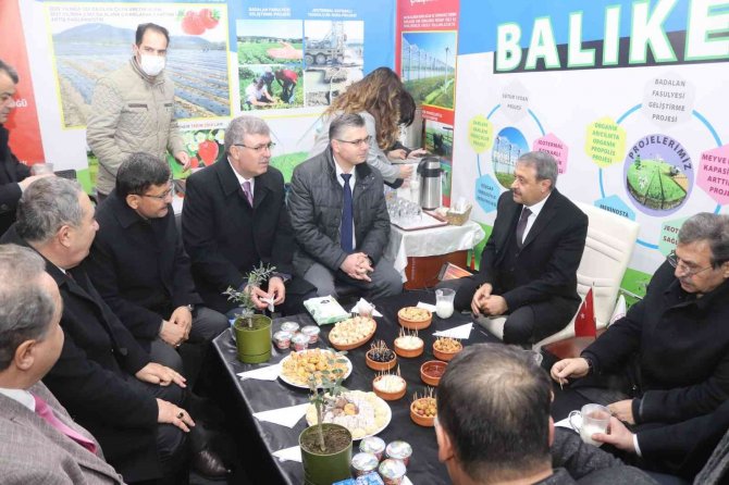 12’nci Kepsut Gıda Ve Canlı Hayvan Fuarı Kapılarını Açtı