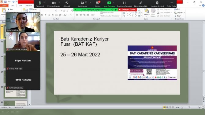 Bartın Üniversitesinde Batıkaf’ta Sunulan Fırsatlar Anlatıldı