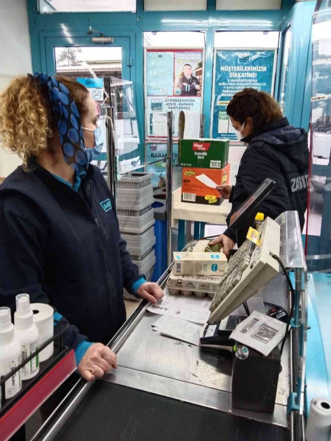 Bigadiç’te Fahiş Fiyat Ve Stokçuluk Denetimi