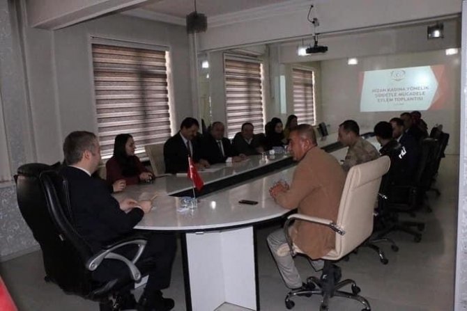 Hizan’da “Kadına Yönelik Şiddetle Mücadele Koordinasyon Toplantısı” Yapıldı