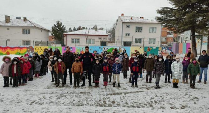 Dodurga İ̇lkokulu Öğrencilerine Yangın Eğitimi